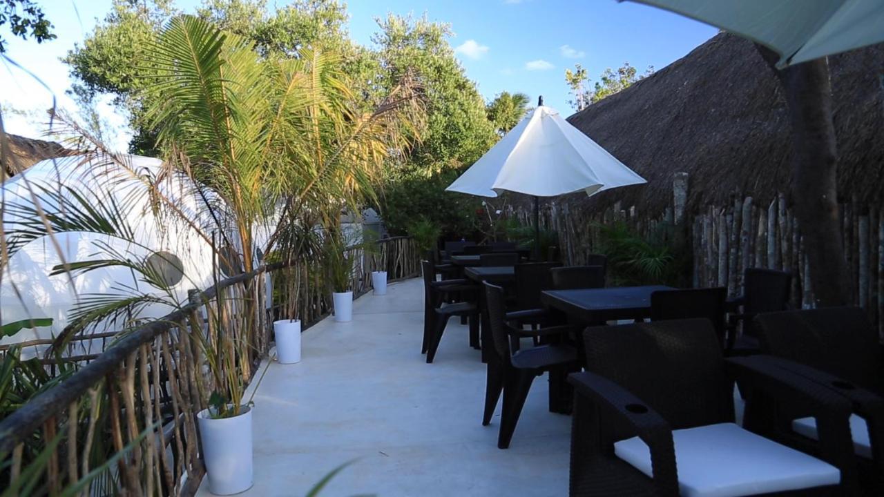 Отель Glamping Tulum With Private Mini Pool Экстерьер фото