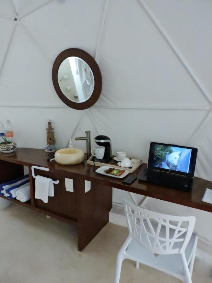 Отель Glamping Tulum With Private Mini Pool Экстерьер фото